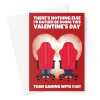Happy Valentine's Day Card - Gaming Couple Greeting Card - A5 Portrait - 1 Card