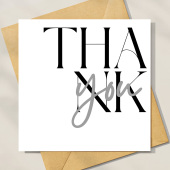 Thank You Cards, Wedding Thank You Card