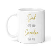 Personalised Father's Day Ceramic Mug - Parent to Grandparent
