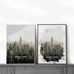 Empire State - New York - Print - A4 - Standard - Print Only