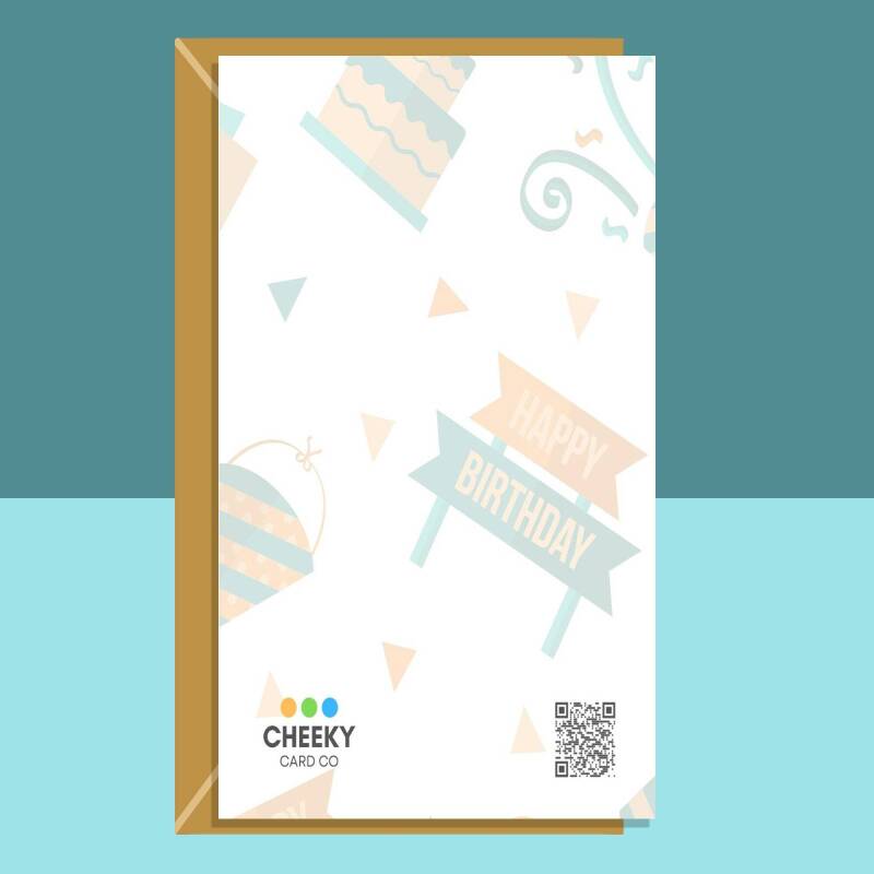 Funny 69th Birthday Card  - For Him or For Her - For those turning 69 years old and a cheeky sense of humour! - Personalised inside or blank - Blank Inside