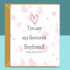 Funny Boyfriend Valentine's Card - Can be personalised - Ideal for Boyfriend - Custom Card for Valentines Day - Blank inside - Large