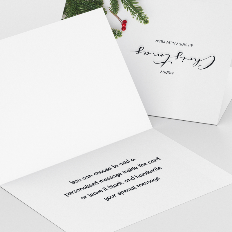 Corporate Christmas Cards Branded | Corporate | Company - A6 - 4.1" x 5.8"