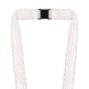 Double Breakaway Lanyard - Natural Zig Zags