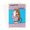 Super Cute Niece Anime Birthday Card - A5 Portrait - 1 Card