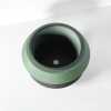 The Grafel Planter Pot with Drainage Tray & Stand Included - Matte Dark Green - 3"