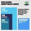 Elf and safety funny health and safety Christmas, Holidays card for coworker, colleague, friend, mate (Size A6/A5/A4/Square 6x6") - A6: Single card
