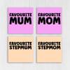 Funny favourite person birthday card for mum, dad, brother, sister, wife, husband, auntie, uncle, niece, nephew (Size A6/A5/A4/Square 6x6") - A6: Single card - Blue