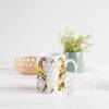 Adorable Gnome Mugs with Sunflower and Bee Design - Honeycomb