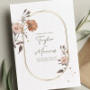 Thank You Cards, Wedding Thank You Cards, Floral Thank You Card - Personalised, Thank you wedding guest cards, Floral wedding cards - A6 - 4.1" x 5.8" - Pack of 20