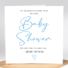 Personalised Baby Shower New baby card - Standard