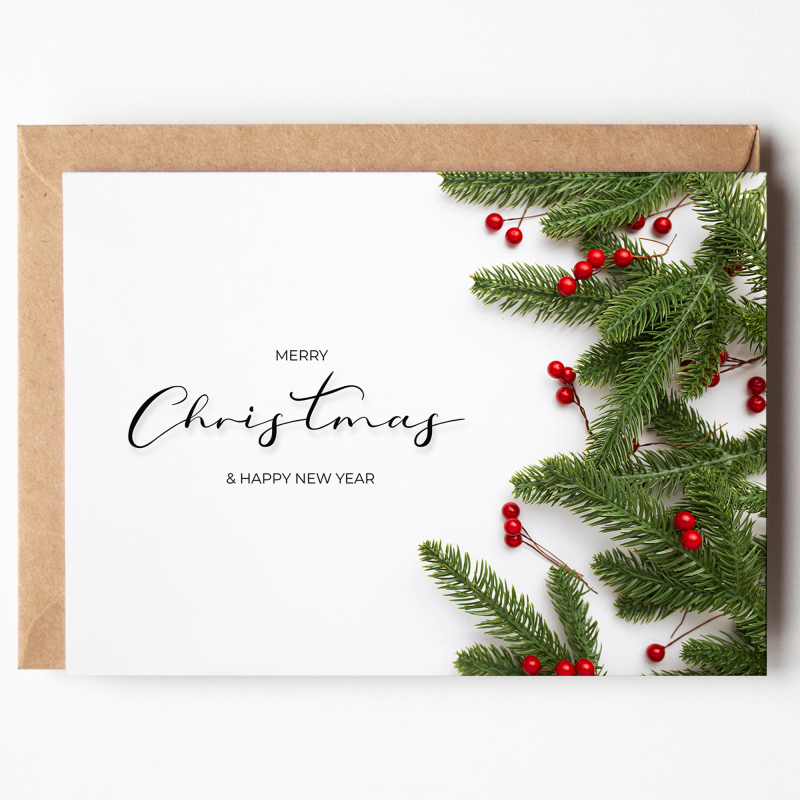 Corporate Christmas Cards Branded | Corporate | Company - A6 - 4.1" x 5.8"