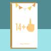 Funny 15th Birthday Card - Cheeky - For Him or For Her - Ideal for Brother, Sister, Cousin, Friend, Nephew or Niece turning 15 years old - Blank inside