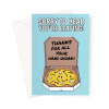 Pizza Party - Funny New Job Card - A5 Portrait - 1 Card