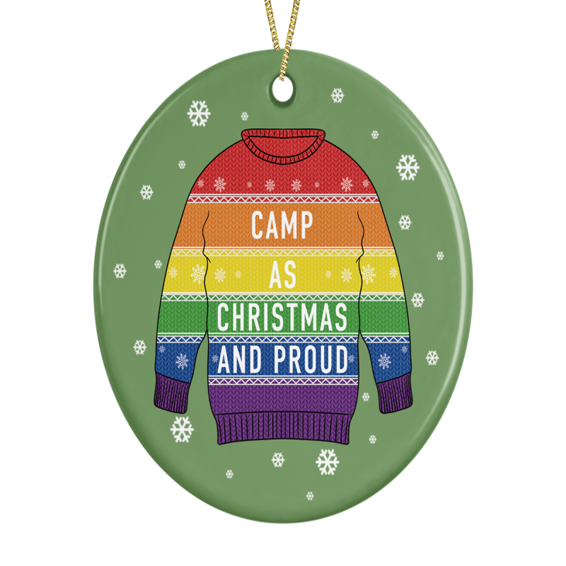 Camp As Christmas Tree Decoration - Default Title