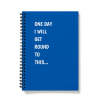 Funny Job List Notebook - A5 - Lined