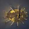 Handcrafted Manchester-Themed Wall Clock - we can do your city or town !