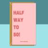 Funny 25th Birthday Card - For Him or For Her - Turning 25 years old - Personalised if needed - Gift Ideas - Cheeky Greetings Card - Blank inside - Large