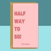 Funny 25th Birthday Card - For Him or For Her - Turning 25 years old - Personalised if needed - Gift Ideas - Cheeky Greetings Card