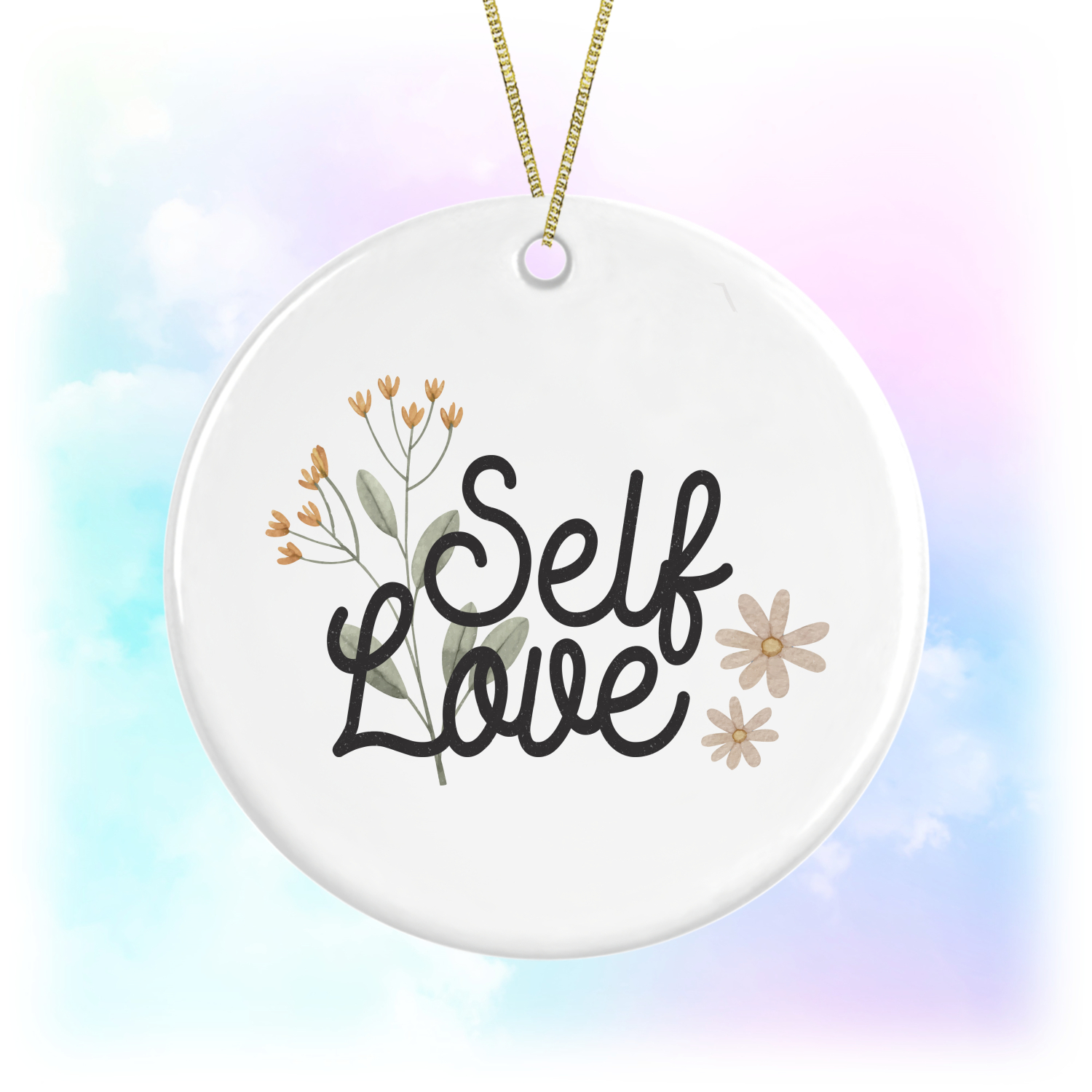 Self Love Ceramic Hanging Decoration - Self Love