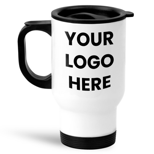 Your Business Logo 14oz Stainless Steel Travel Mug