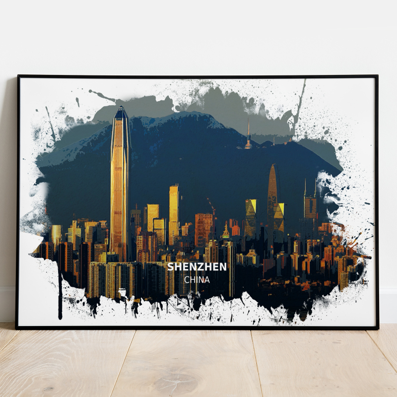 Shenzhen - China - Print - A4 - Standard - Print Only