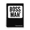 Boss Man Notebook - Funny Husband Gift From Wife - A5 - Lined