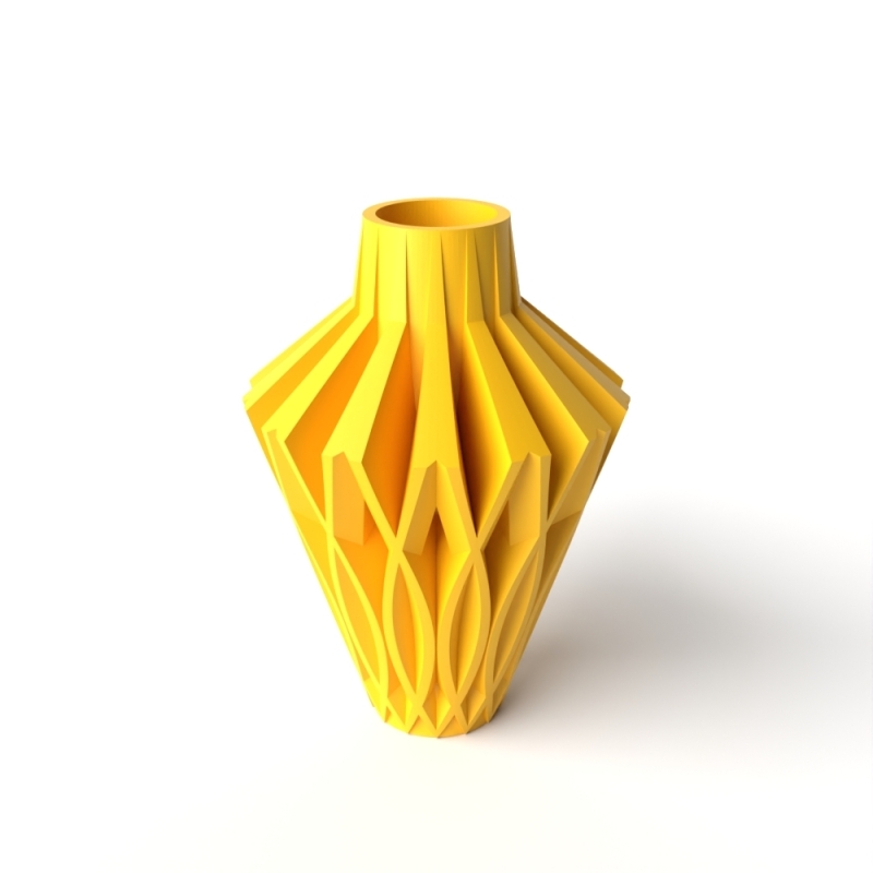 The Javero Vase, Modern and Unique Home Decor for Dried and Preserved Flower Arrangement - Black - Large