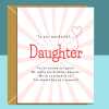 Funny Daughter Birthday Card - Personalised For Daughter - From Parents - 17th, 18th, 19th, 20th, 21st, 25th, 30th, 35th, or any other age - Blank inside - Regular - Matte Card