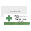 #hello my name is... Name Badge - First Aider