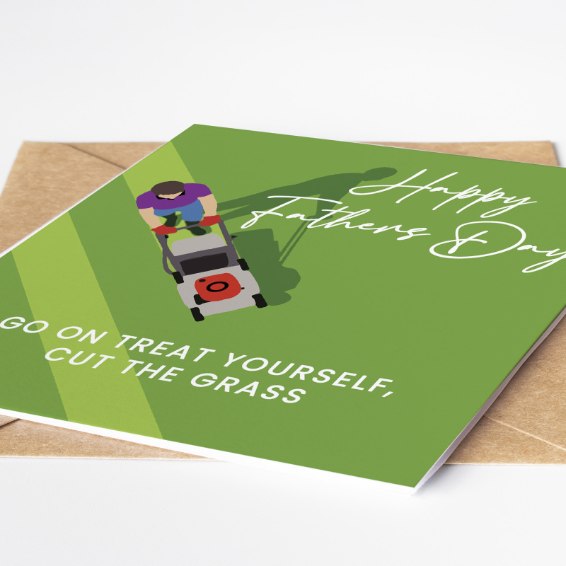 Funny Gardening Father's Day Card