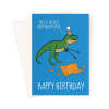 Funny Dinosaur Birthday Card - Letter Pickers Quote - A5 Portrait - 1 Card