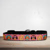 Puppy Love Sausage Dogs & Deely Boppers Print Dog/Puppy Collar - Small (29cm-46cm)