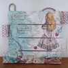 Alice in Wonderland Decorative Hanging Wall Plaque