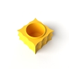 The Averth Planter Pot with Drainage Tray & Stand Included - Matte Dark Green - 3"