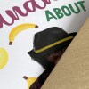 Totally bananas about you monkey in clothes anniversary card for wife, husband, girlfriend, boyfriend (Animalyser) Size A6/A5/A4/Square 6x6" - A6: Single card
