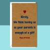 Funny Personalised Birthday Card for Son or Daughter - Ideal customisable son or daughter birthday card