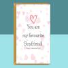 Funny Boyfriend Valentine's Card - Can be personalised - Ideal for Boyfriend - Custom Card for Valentines Day - Blank inside - Large