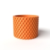 The Cheo Planter Pot with Drainage Tray & Stand: Modern and Unique Home Decor for Plants and Succule - Black - 3"