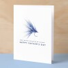 Father's Day Card For Fisherman Simple Father's Day Card You're The Catch Of The Day Father's Day Gift For Fisherman - Small (4x6) / Blank Message