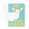 Niece Easter Lamb Card - A5 Portrait - 1 Card