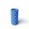 Tri-Weave Flower Vase - Matte Dark Green