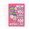 Funny Mother's Day Card - Laundry Pun - A5 Portrait - 1 Card