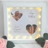 Personalised Engagement Frame,Engagement Gift,Engagement LED Frame - No lights