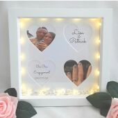 Personalised Engagement Frame,Engagement Gift,Engagement LED Frame