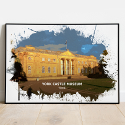 York Castle Museum - York - Print - A4 - Standard - Print Only
