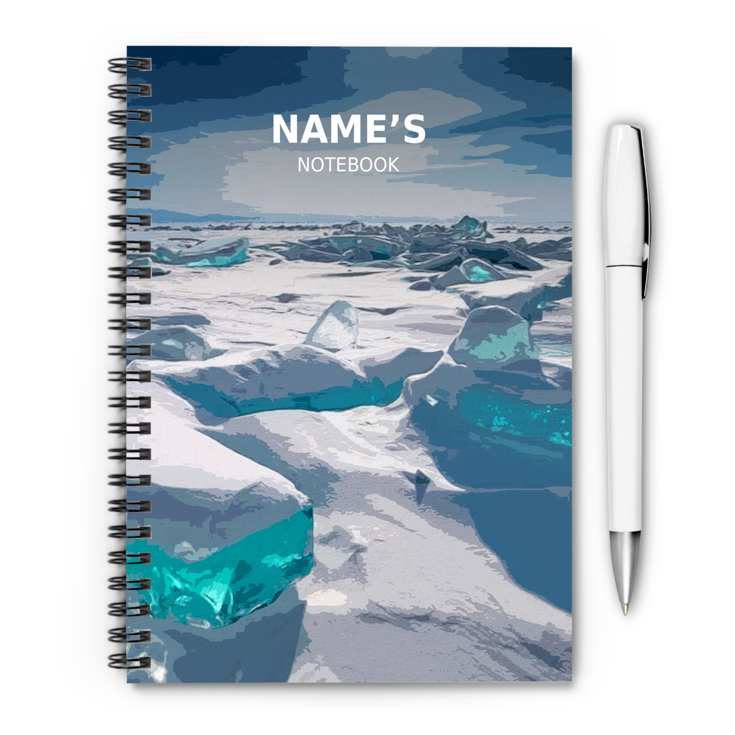 Baikal Lake - Russia - A5 Notebook - Single Note Book