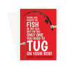 Rude Anniversary Card For Him - Fishing - A5 Portrait - 1 Card