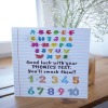 Handmade PHONICS Test Good Luck Card