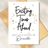 Exciting Times Ahead - Personalised New Job Card - A6 - 4.1" x 5.8"